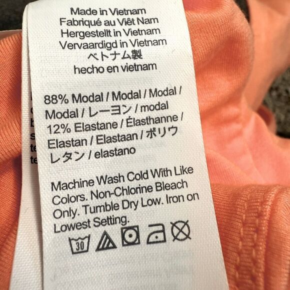 J. Crew One Shoulder Knit Orange Tank Top - Picture 6 of 6